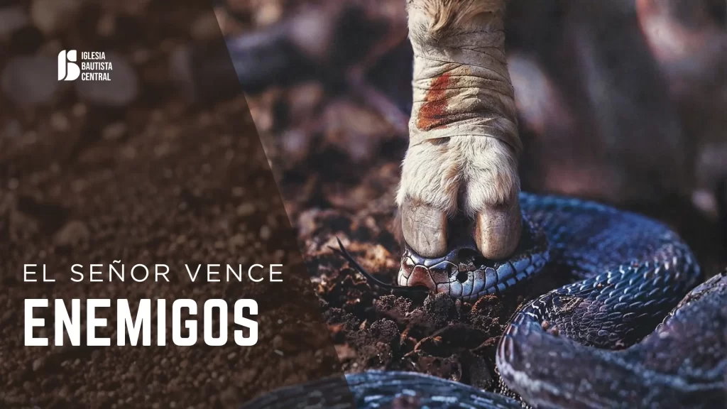 el señor vence enemigos