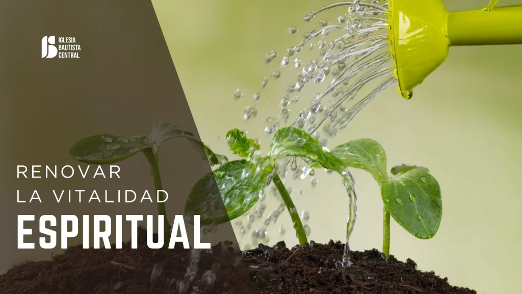 renovar la vitalidad espiritual