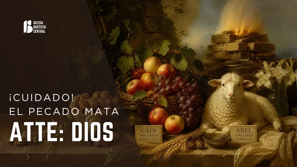 «¡Cuidado: ¡El pecado mata! Atentamente, ¡Dios!» [Génesis 4:1-15]